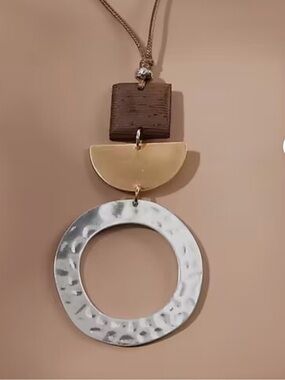 J.Jill Gorgeous Island Cabana Triple Pendant Necklace